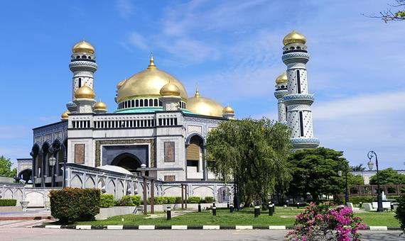 傑米清真寺 Jame Asr Hassanil Bolkiah Mosque